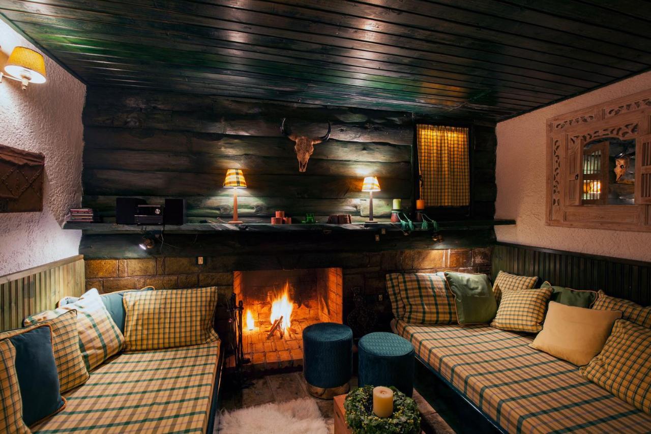 Dandy Villas Agoriani - Chalet Ivoni - Fireplace Eptálofosz Kültér fotó