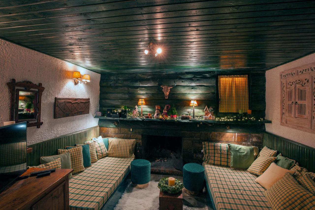 Dandy Villas Agoriani - Chalet Ivoni - Fireplace Eptálofosz Kültér fotó