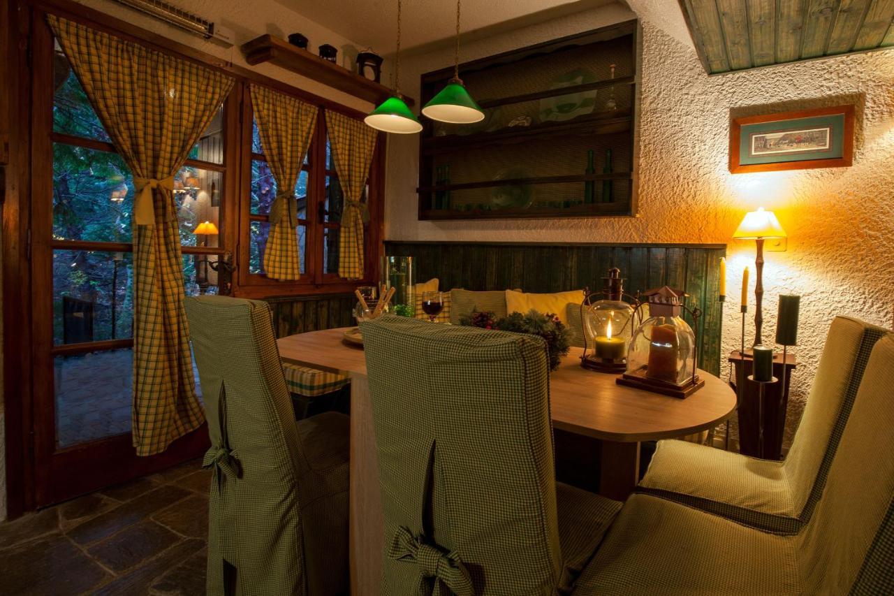 Dandy Villas Agoriani - Chalet Ivoni - Fireplace Eptálofosz Kültér fotó