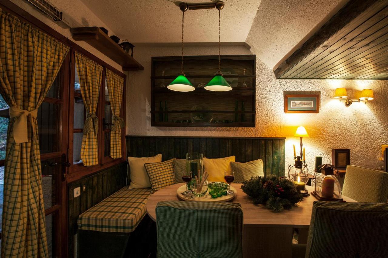 Dandy Villas Agoriani - Chalet Ivoni - Fireplace Eptálofosz Kültér fotó