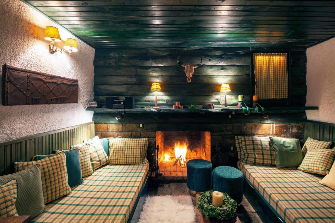 Dandy Villas Agoriani - Chalet Ivoni - Fireplace Eptálofosz Kültér fotó